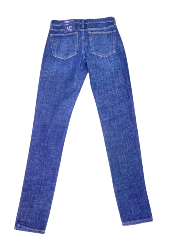Pantalón azul, Nuevo, Medidas 33cm de ancho y 93cm de largo, Marca GAP, Talla 26R - Imagen 2