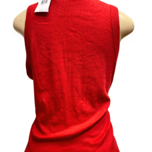 Blusa Roja sin Mangas, Nuevo, Medidas 51cm de ancho y 56cm de largo, Marca GUESS, Talla XL