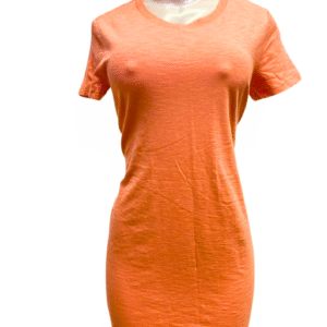 Vestido Naranja, Nuevo,Medidas 47cm de ancho y 91cm de largo, Marca UNIVERSAL THEAD, Talla XS