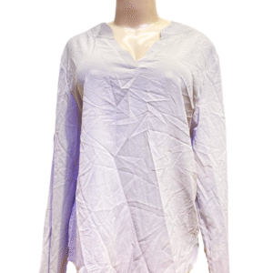 Blusa Manga Larga Gris, Nueva, Medidas 61cm de ancho y 64cm de largo, Marca ROSWEAR, Talla XXL