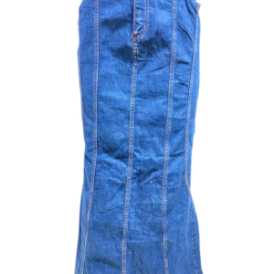 Falda Jeans Larga, Medidas 41cm de ancho y 102cm de largo, Marca COTTON:ON, Talla 10