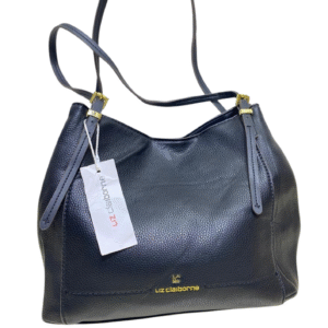 Cartera negra, nueva, liz clariborne Medidas 33cm de ancho y 26cm de largo