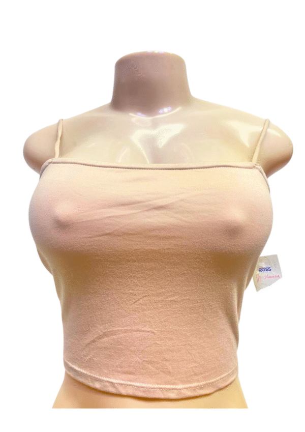 Top Blusa Beige,Nuevo,Medidas 39cm de ancho y 38cm de largo, Marca FARED ROSE, Talla L