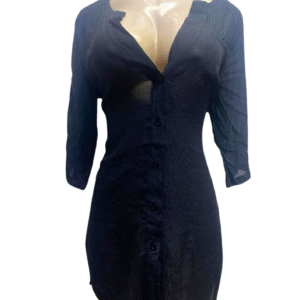 Vestido Negro, Nuevo, Medidas 51cm de ancho y 89cm de largo, Marca AIMAGE, Talla M