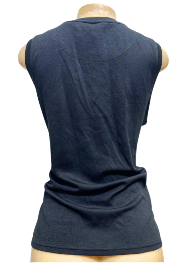 Blusa sin Mangas Negra ,Nueva, Medidas 53cm de ancho y 63cm de largo, Marca MEMBERS MARK, Talla L - Imagen 2
