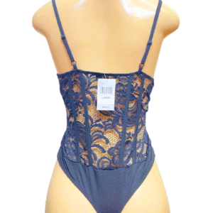 Body Negro, Nueva, Medidas 36cm de ancho y 86cm de largo, Marca ALMOST FAMOUS, Talla L