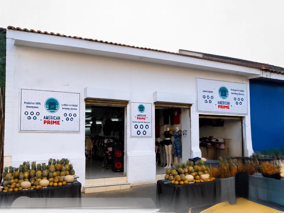 Fachada de la Sucursal Despensa de American Prime